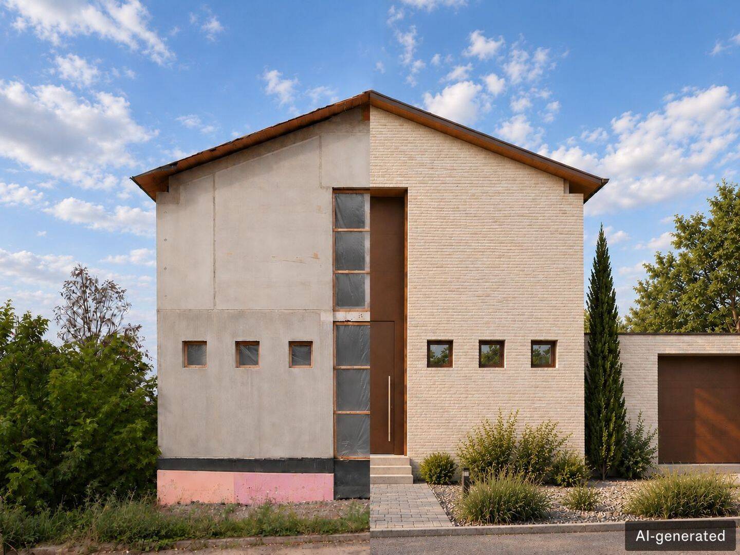 Architektonische Vision trifft Gestaltungsspielraum – exklusives Einfamilienhaus im Rohbauzustand!, 66839 Schmelz