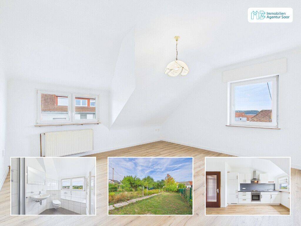 Renovierte Dachgeschosswohnung in Bous, 66359 Bous