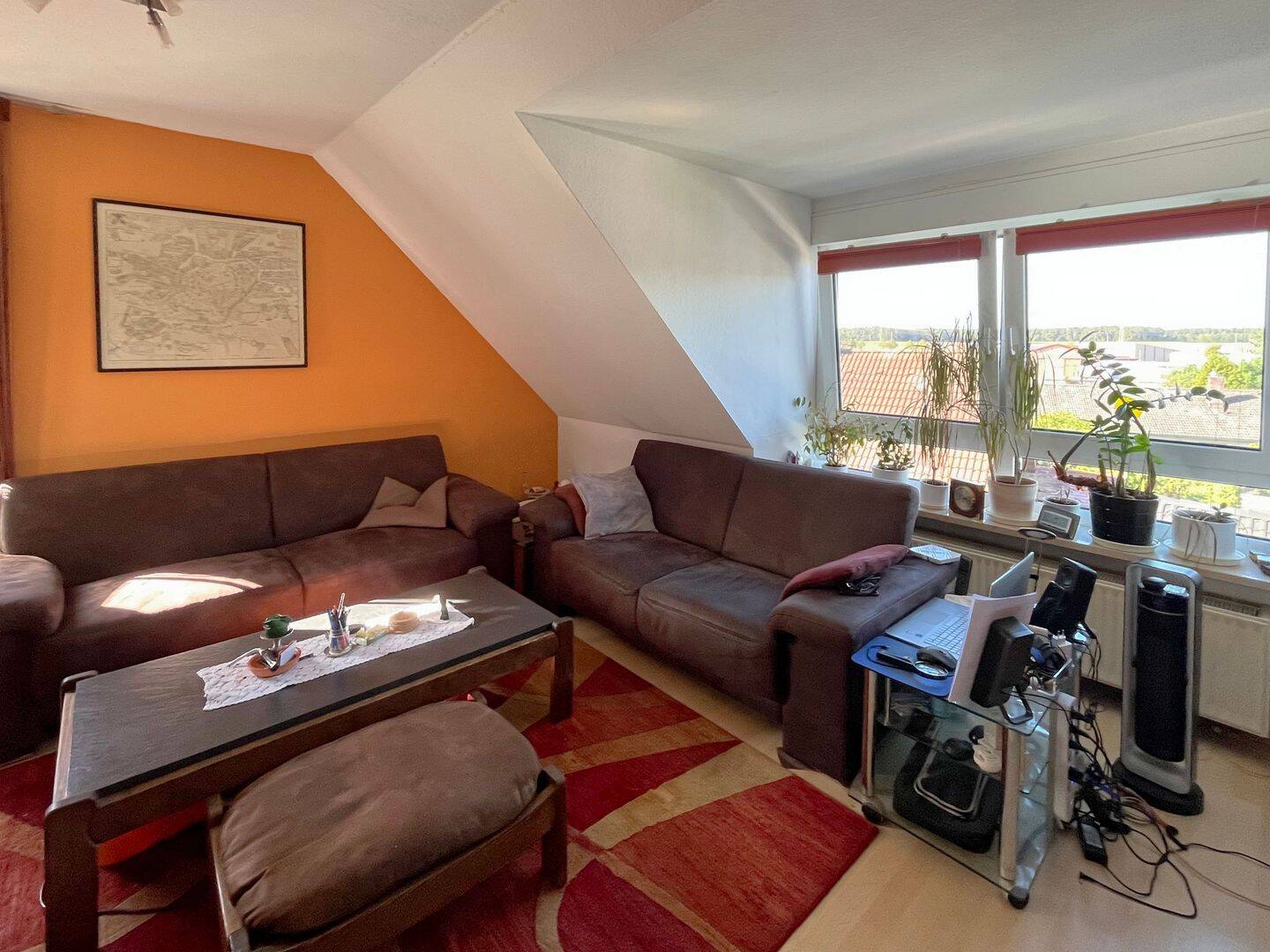 Gepflegte 3-Zimmerwohnung mit großer Dachterrasse in ruhiger Lage, 91183 Abenberg