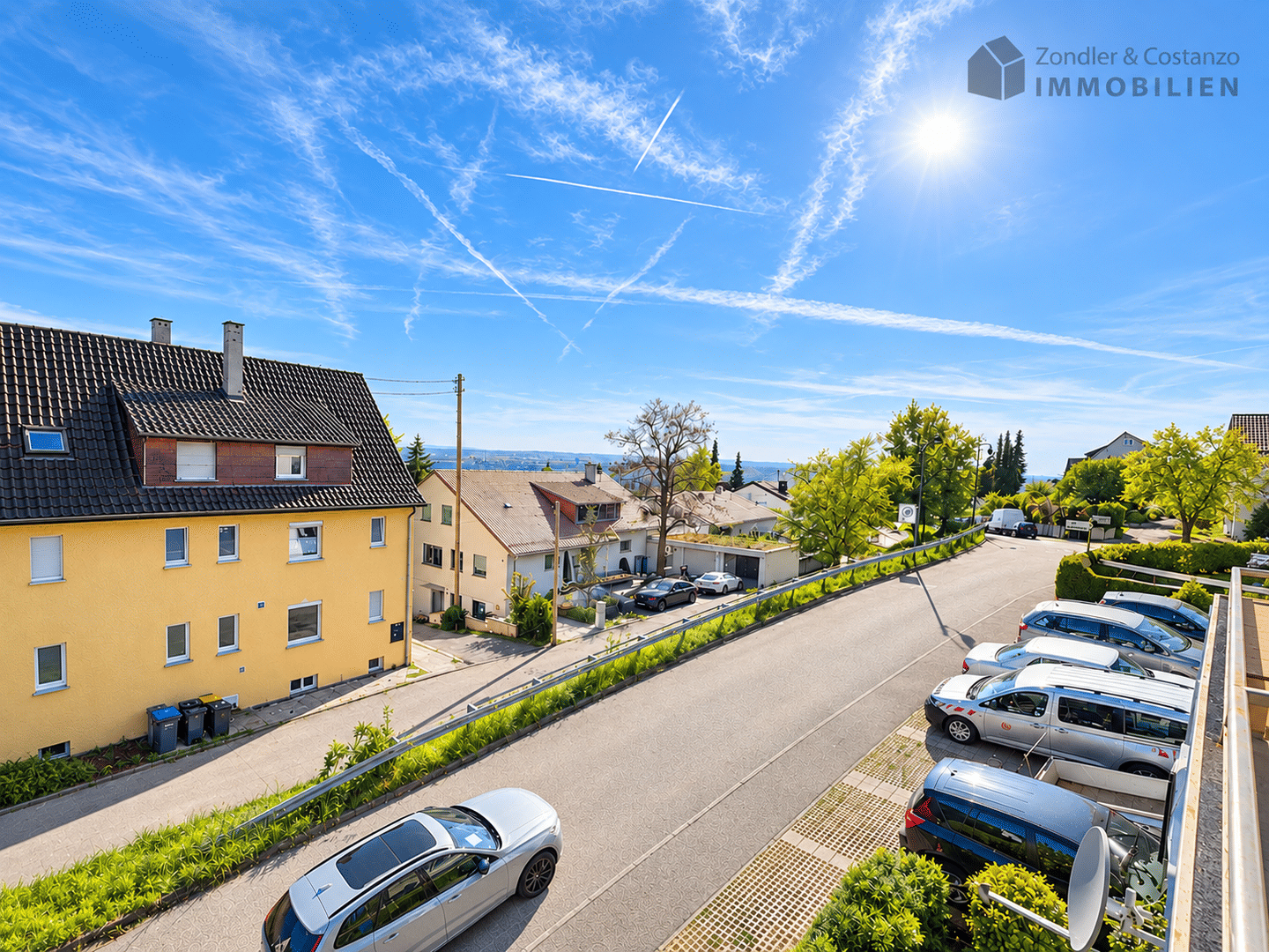 TOLLE GELEGENHEIT: 3-Zi.-Whg. mit ca. 79 m² * Balkon mit Weitsicht * 1 Pkw-Stpl. * frei ab sofort *, 73732 Esslingen am Neckar
