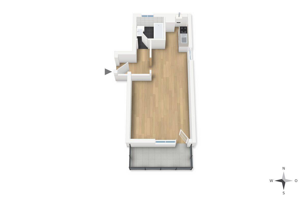 4,81 % Rendite! Vermietetes Appartement mit Balkon und Aufzug in Speyer-West, 67346 Speyer (Angelhof I und II Speyer)