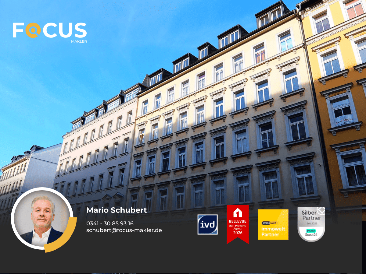 Möckern – 3-Zimmer-Familienwohnung mit hochwertiger EBK und großzügigem Balkon am Rosental, 4159 Leipzig (Lützschena-Stahmeln Möckern Wahren)