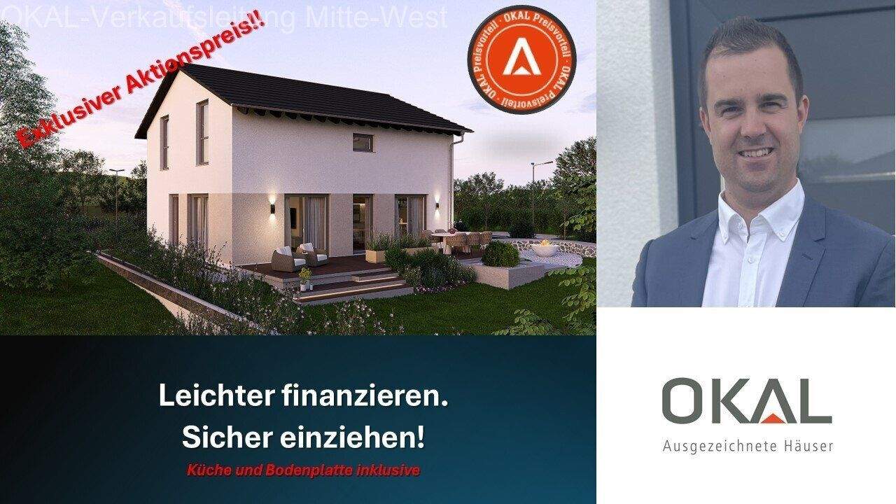 AKTION !!! KLARE LINIEN, OFFENES LEBEN, PERFEKT FÜR FAMILIEN – Malervorbereitet inkl. Grundstück, 56759 Kaisersesch