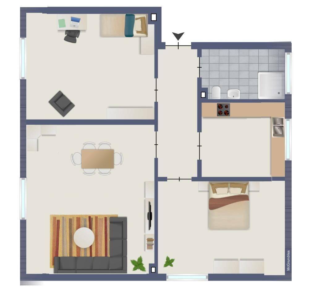 *** Einziehen und Wohlfühlen! *** Helle 3-Zi-Wohnung, modernisiert und renoviert !, 58511 Lüdenscheid