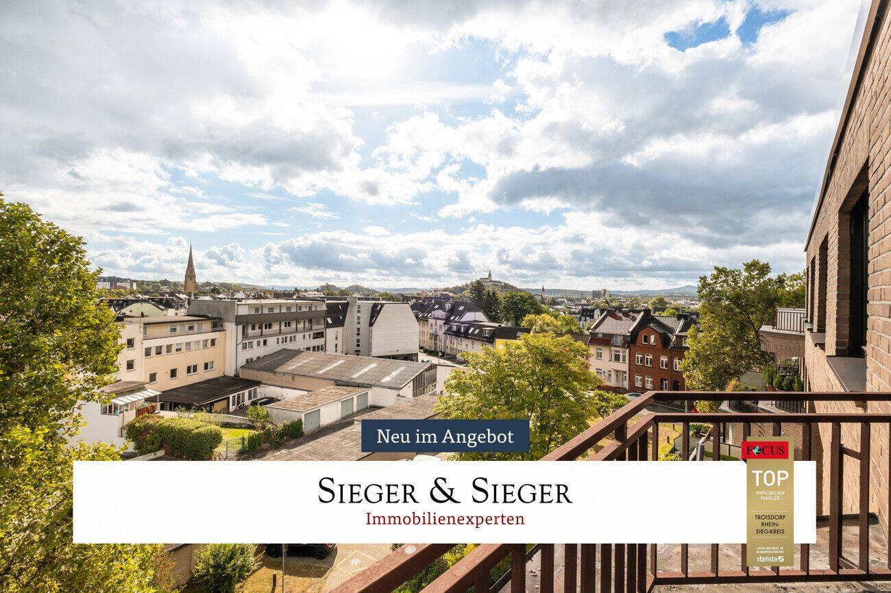 Maisonetteglück mit Weitblick über Siegburg, 53721 Siegburg
