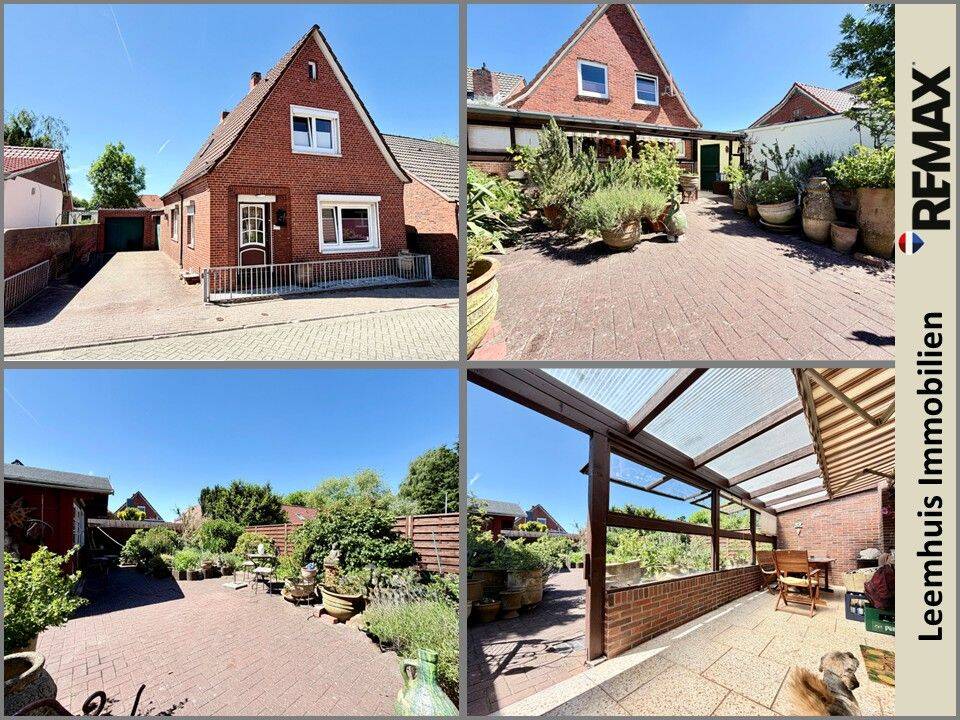 * Kamin * überdachte Terrasse * 2 Bäder * als Ferienhaus geeignet * Garage * Gäste WC * Gartenhaus *, 26506 Norden