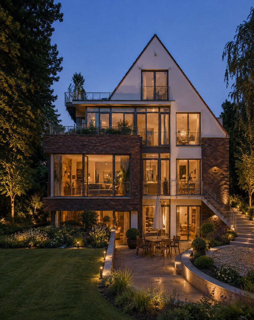 Großzügige Gartenwohnung im Architektenhaus – 140 m², Kamin und Carport, 14532 Kleinmachnow