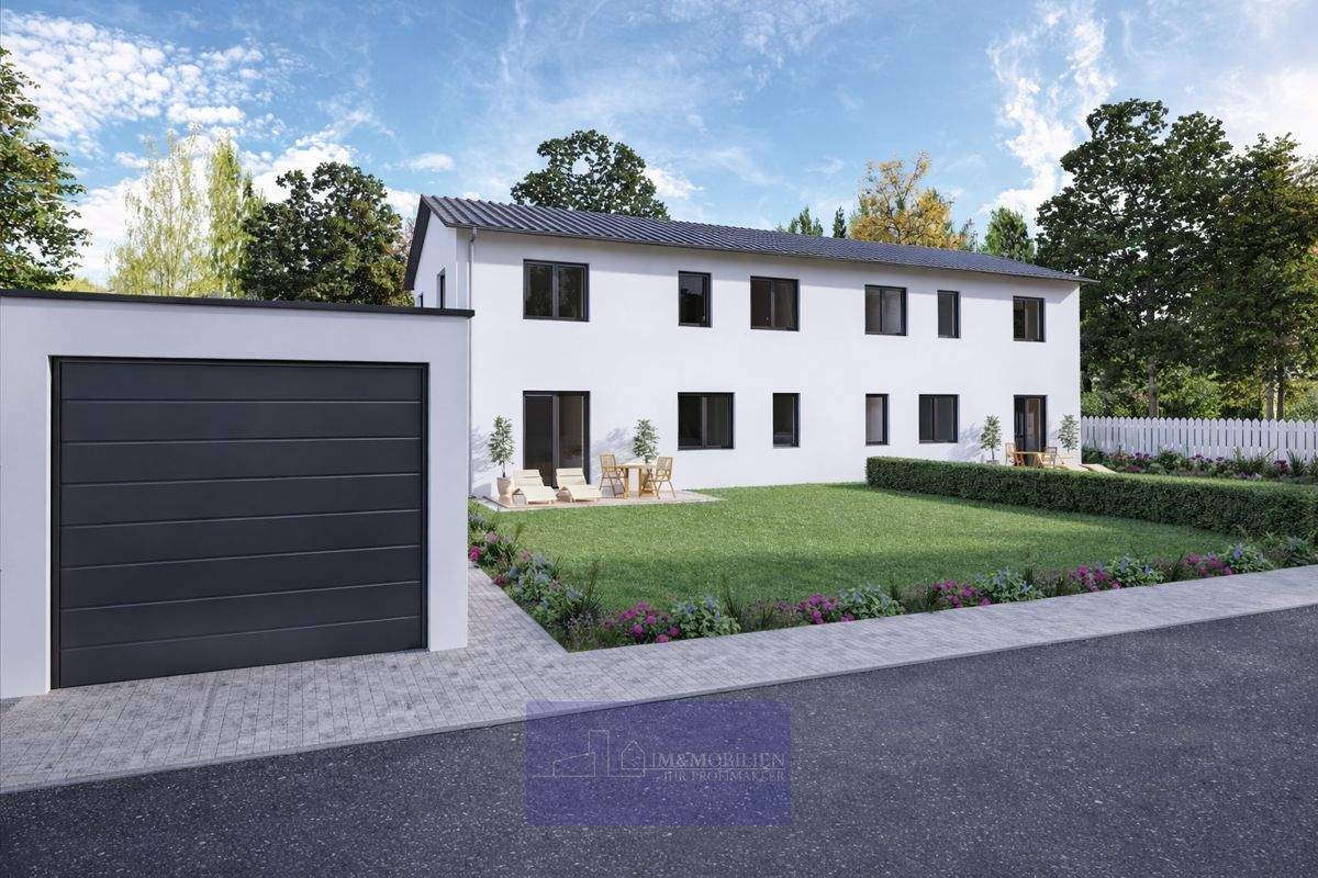 GROSSZÜGIGE KFW 55 DOPPELHAUSHÄLFTE MIT BAUGENEHMIGUNG – BAUSTART SOFORT – INKL. 465 m² GRUNDSTÜCK, 91350 Gremsdorf