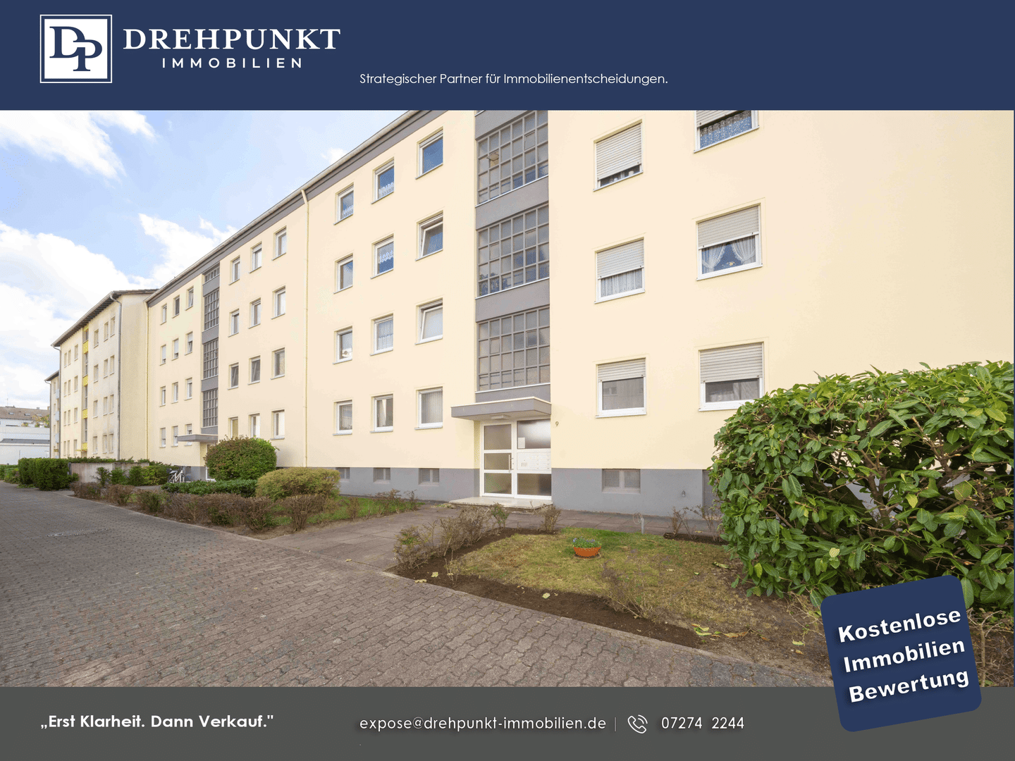 Speyer-West: 3-Zimmer-Eigentumswohnung, Südbalkon, neuem Bad u. offenem Wohn-/Essbereich -bezugsfrei, 67346 Speyer (Angelhof I und II Speyer)
