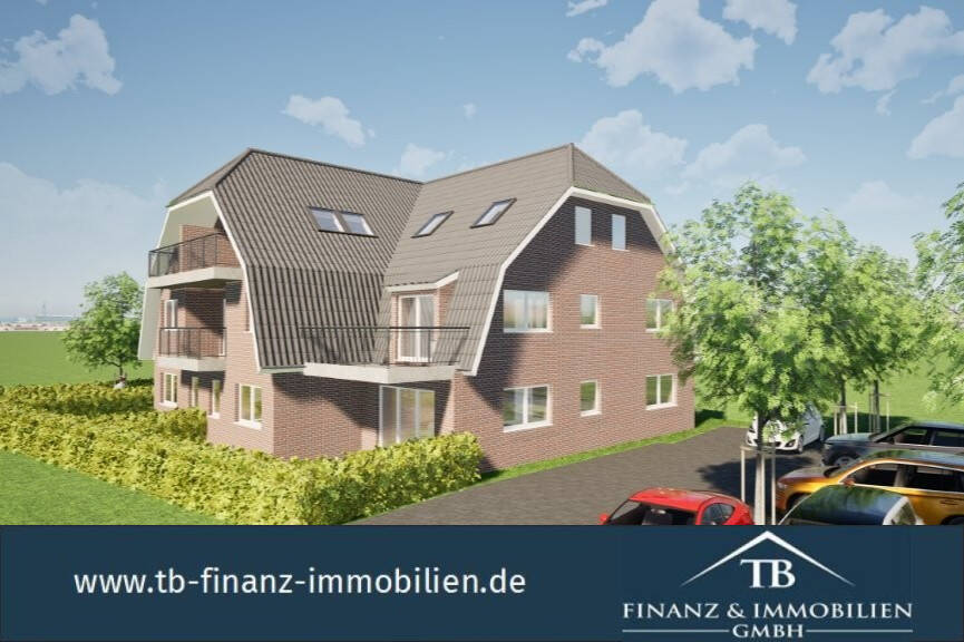 Charmante Neubau-Eigentumswohnung mit Balkon in attraktiver Lage von Hage, 26524 Hage