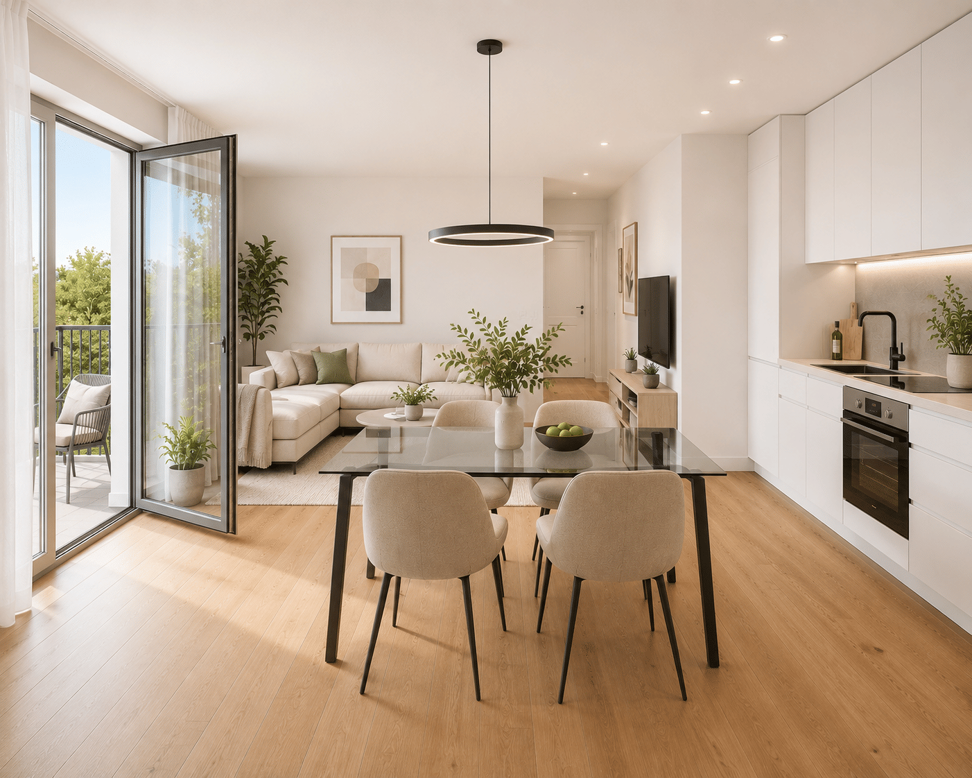 Provisionsfrei: 2 Zimmer-Neubauwohnung mit Balkon++KFW 55 Förderung möglich, 73765 Neuhausen auf den Fildern