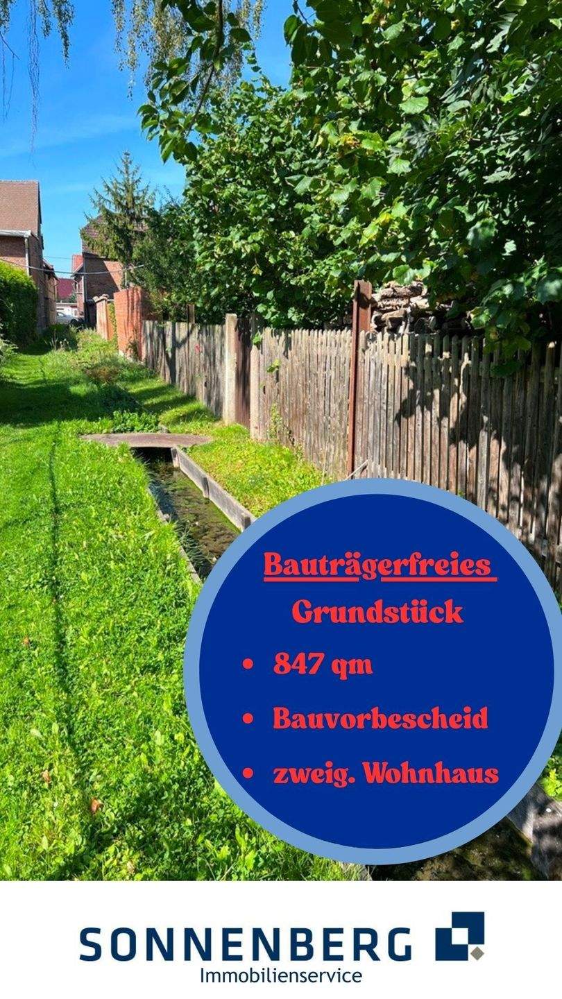 Bauträgerfreies Grundstück in ruhiger Lage in Erfurt-Vieselbach, 99098 Erfurt