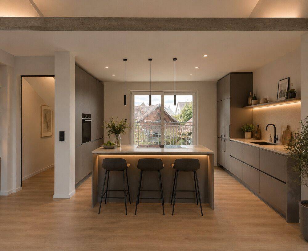 Exklusiver Wohnkomfort auf 170 m² – Galerie, Balkon und großzügiger Wohnbereich, 55271 Stadecken-Elsheim