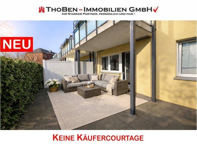 *** TERRASSENWOHNUNG *** Ideal für Urlaubs-Enthusiasten!, 22335 Hamburg (Hamburg-Nord Alsterdorf Fuhlsbüttel Groß Borstel Ohlsdorf)