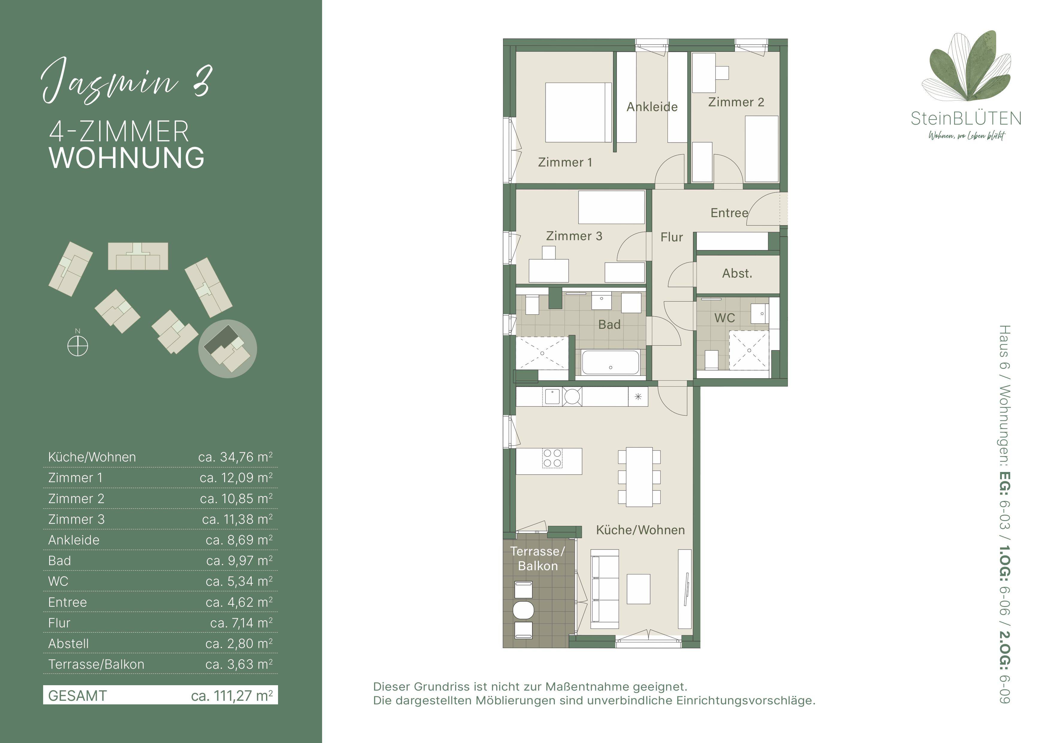 *Das Haus darf kleiner werden. Das Leben nicht* 4 Zimmer in ruhiger Lage., 90547 Stein