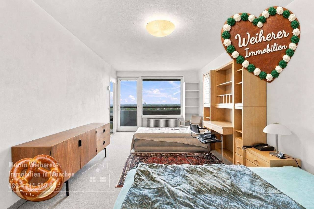 Attraktives Apartment mit Ostbalkon und Weitblick über München-Solln, 81477 München (Thalk. Obersendl.-Forsten-Fürstenr.-Solln)