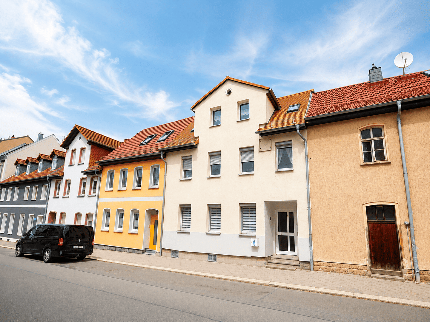 Provisionsfrei – Großzügiges Stadthaus mit Dachterrasse in zentraler, ruhiger Lage von Apolda, 99510 Apolda