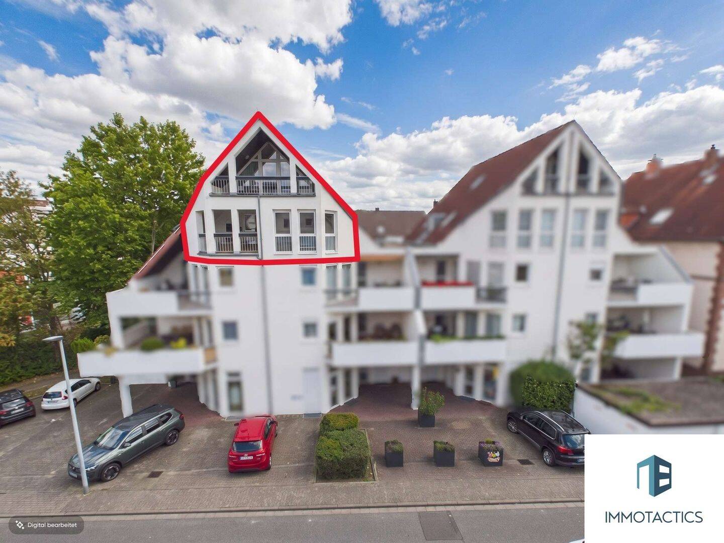 4 Zimmer Maisonettewohnung mit Weitblick über Oppenheim, zwei Loggien und Garage, 55276 Oppenheim