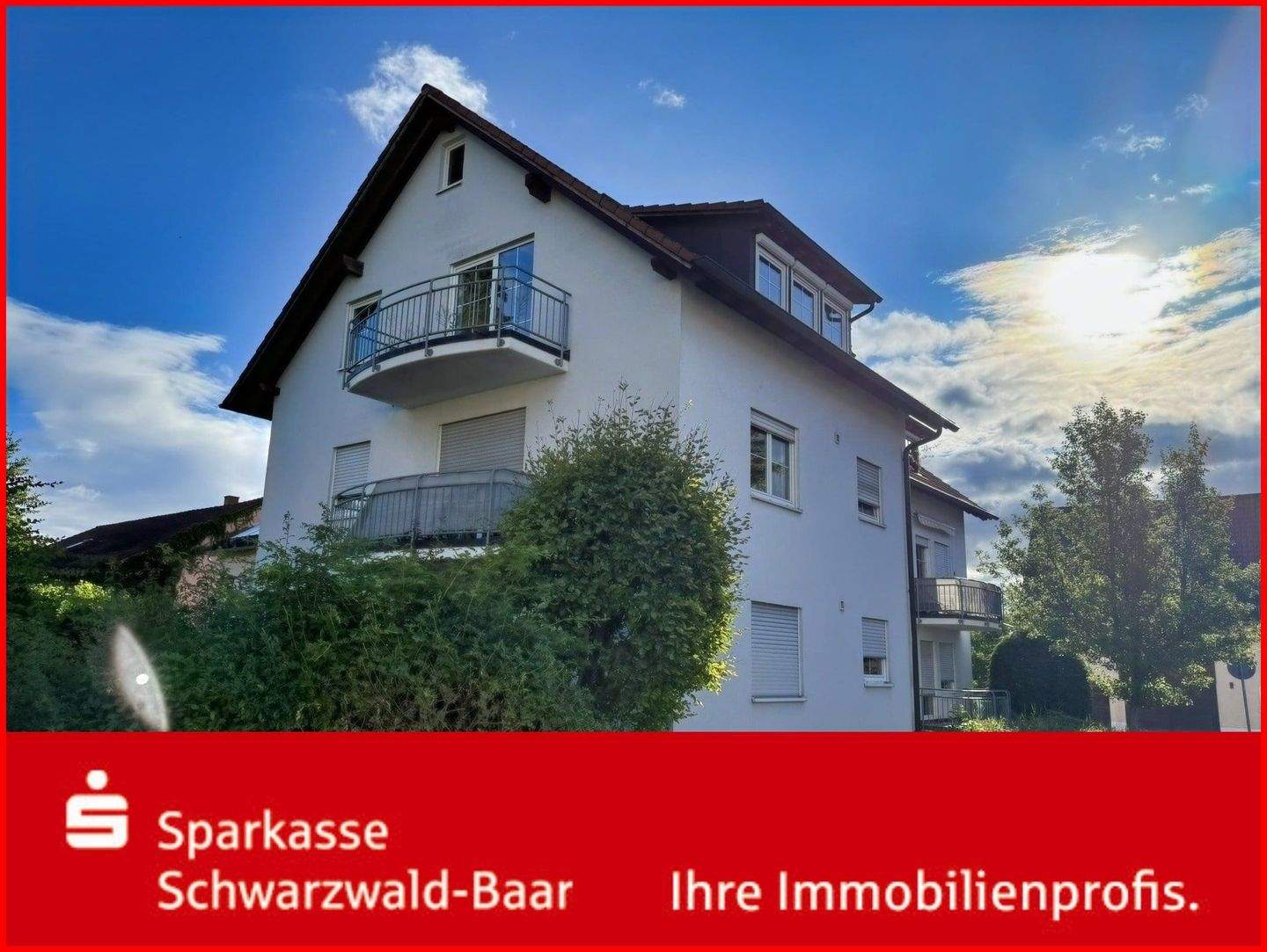 Gemütliche 2-Zimmer Dachgeschosswohnung mit TG-Stellplatz, 78073 Bad Dürrheim