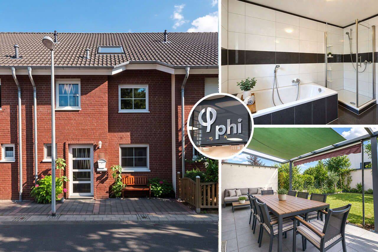 PHI AACHEN – Familienfreundliches Wohndomizil mit Sonnengarten und Garage in Düren!, 52353 Düren