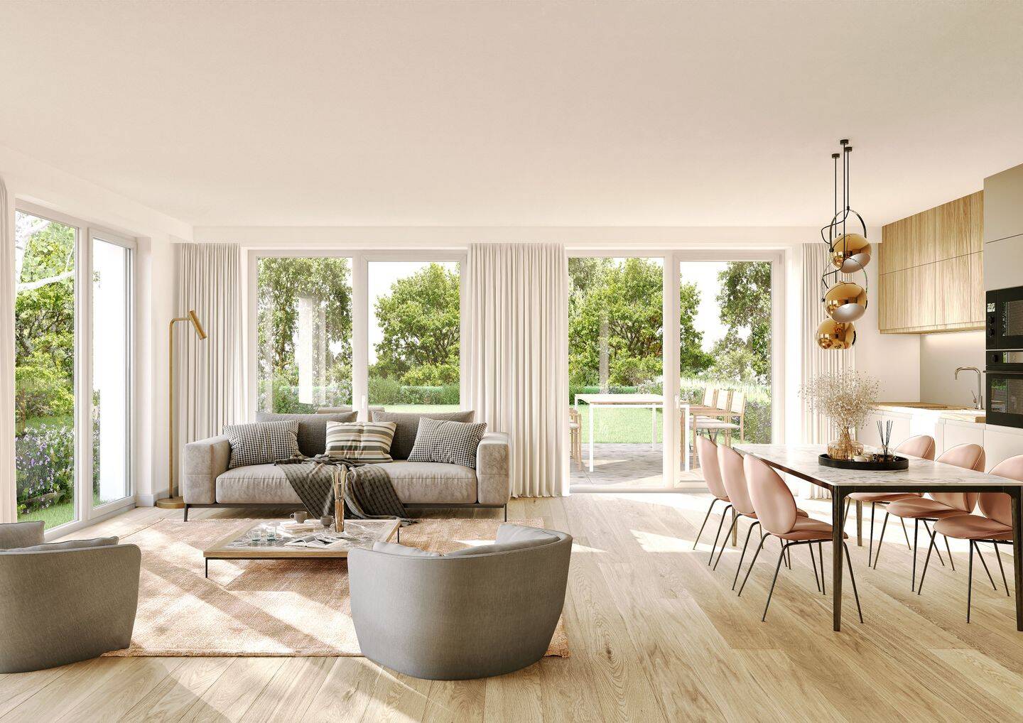 4-Zi.-Wohnung mit toller Terrasse und Gartenanteil, 73765 Neuhausen auf den Fildern