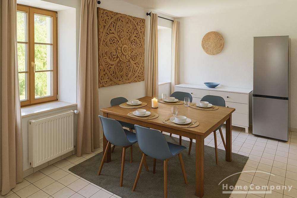 27202 HomeCompany Dresden Möbliert/Furnished 3-Zimmer Wohnung mit Balkon in Dresden-Naußlitz max. 4 Personen, 1169 Dresden