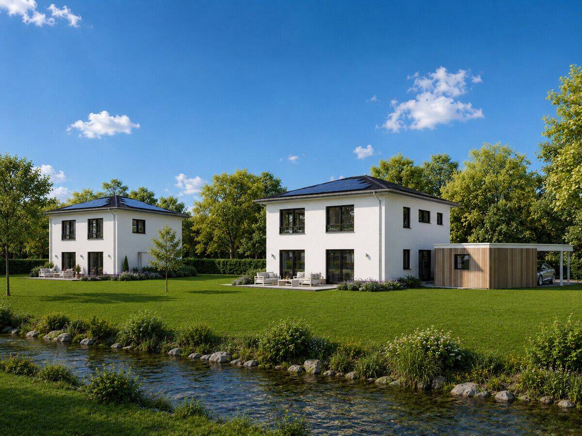 Modernes KfW40-Einfamilienhaus mit attraktiven Fördermöglichkeiten und direktem Bachzugang, 33165 Lichtenau