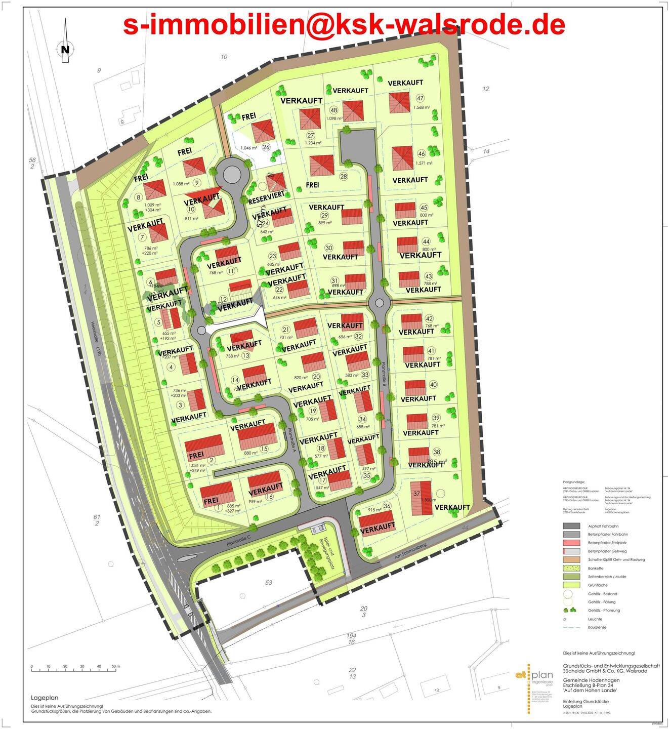 Wohnbaugrundstücke in Hodenhagen, 29693 Hodenhagen