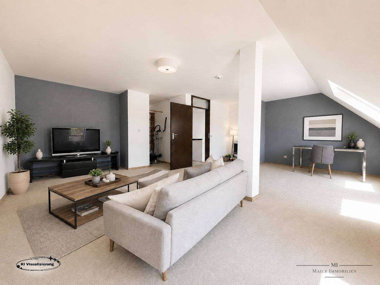 Vier Zimmer, zwei Loggien, ein Zuhause zum Verlieben – großzügige Maisonette am Wöhrder See, 90491 Nürnberg