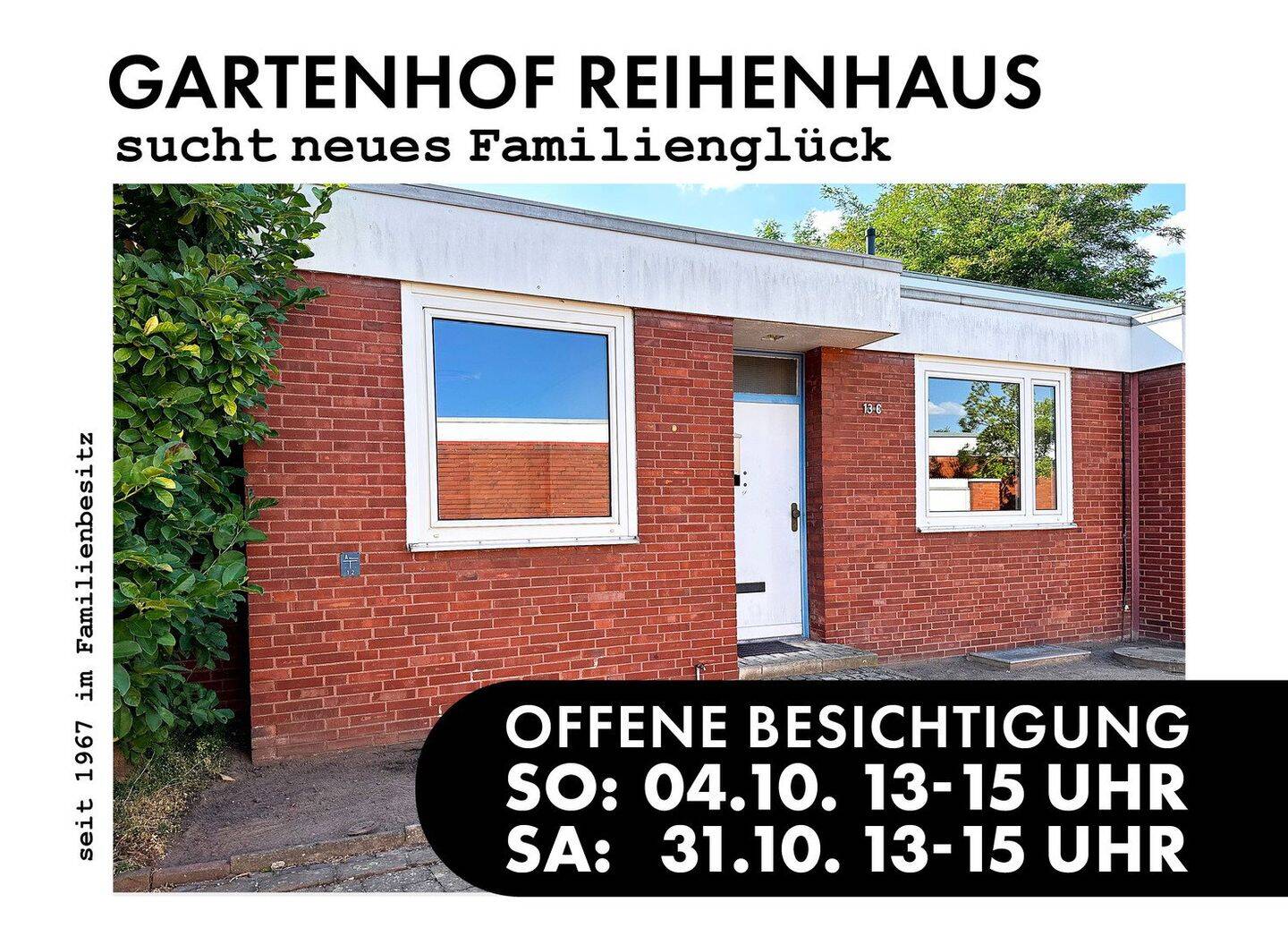 Gartenhof-Reihenhaus in Hannover-Marienwerder, 30419 Hannover