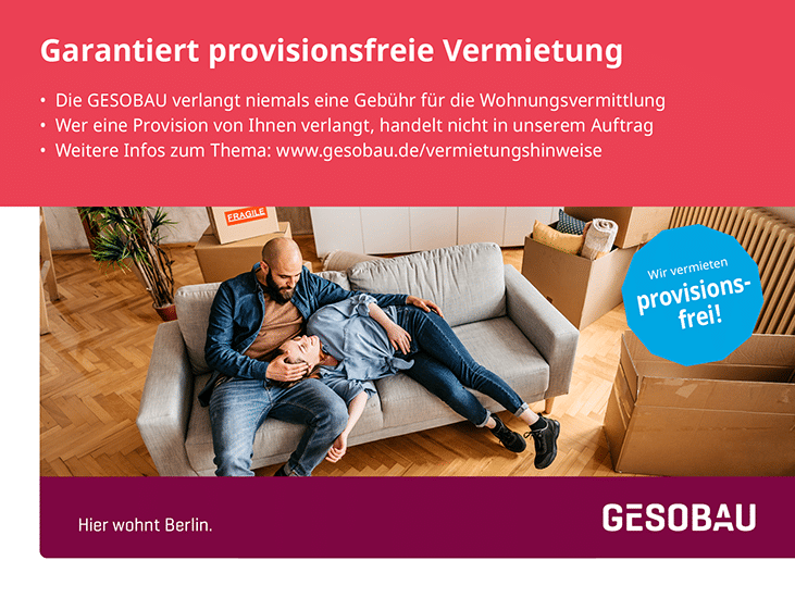 Gemeinsam ankommen – Ihr neues Zuhause zu zweit ohne WBS, 13439 Berlin (Reinickendorf Märkisches Viertel Wittenau)