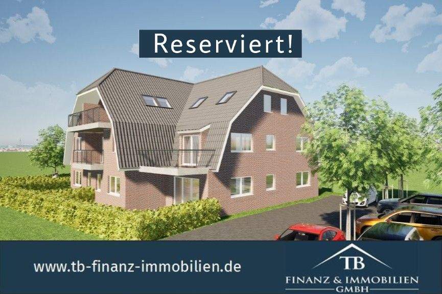 Reserviert – Gemütliche Neubau-Eigentumswohnung mit schöner Aufteilung in vorzüglicher Lage von Hage, 26524 Hage