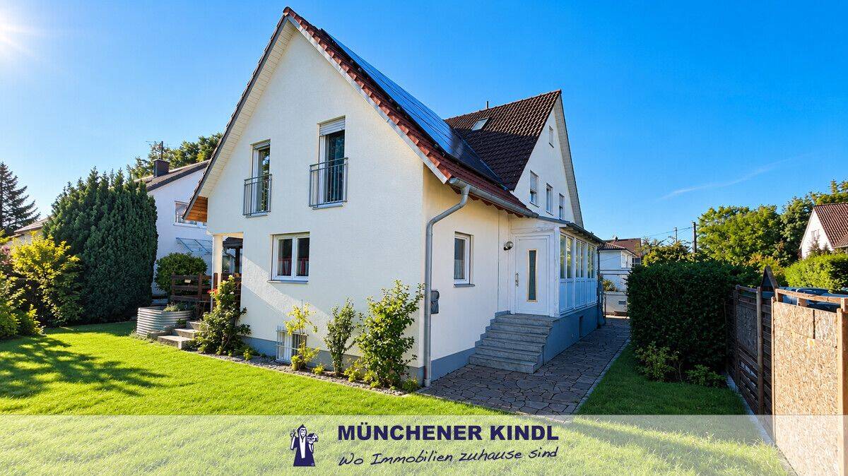 *** Freistehendes EFH mit Einliegerwohnung & Doppelgarage – S-Bahn-nah in Karlsfeld ***, 85757 Karlsfeld