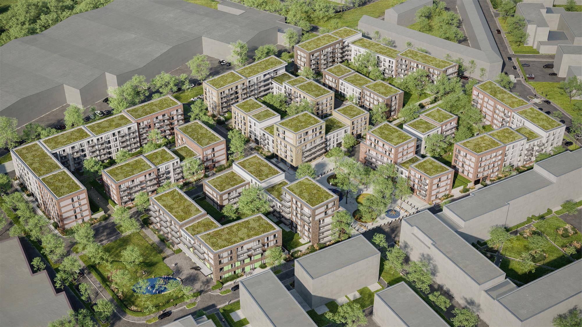 47124/31 Gewerbemietfläche im Neubau mit optimaler Lage direkt am Quartiersplatz, 40472 Düsseldorf (Hubbelrath Lichtenbroich Rath Unterrath)
