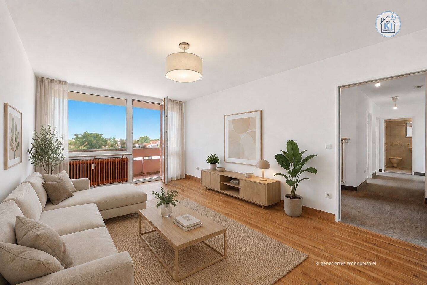 Über den Dächern von Laim – helle 2,5-Zimmer-Wohnung mit großzügigem Westbalkon, 80687 München (Laim Pasing-Obermenzing)