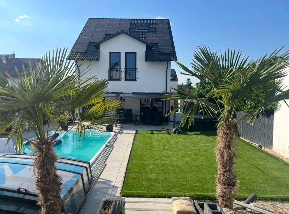 Modernes Einfamilienhaus (Bj. 2022) mit Pool, PV-Anlage & großem Grundstück in Ellerstadt, 67158 Ellerstadt