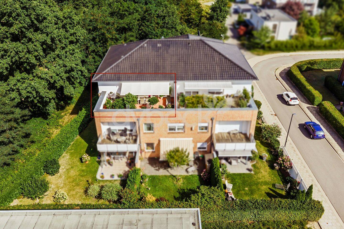 Beste Lage im Hanseviertel. 3-Zimmer-Penthouse mit Dachterrasse und Blick ins Grüne., 21337 Lüneburg