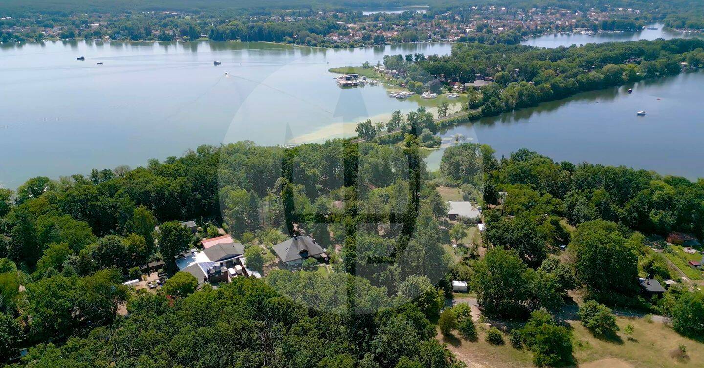 Erste Reihe am Petzinsee – Baugrundstück mit 180-Grad-Mehrseenblick vor den Toren Potsdams, 14548 Schwielowsee