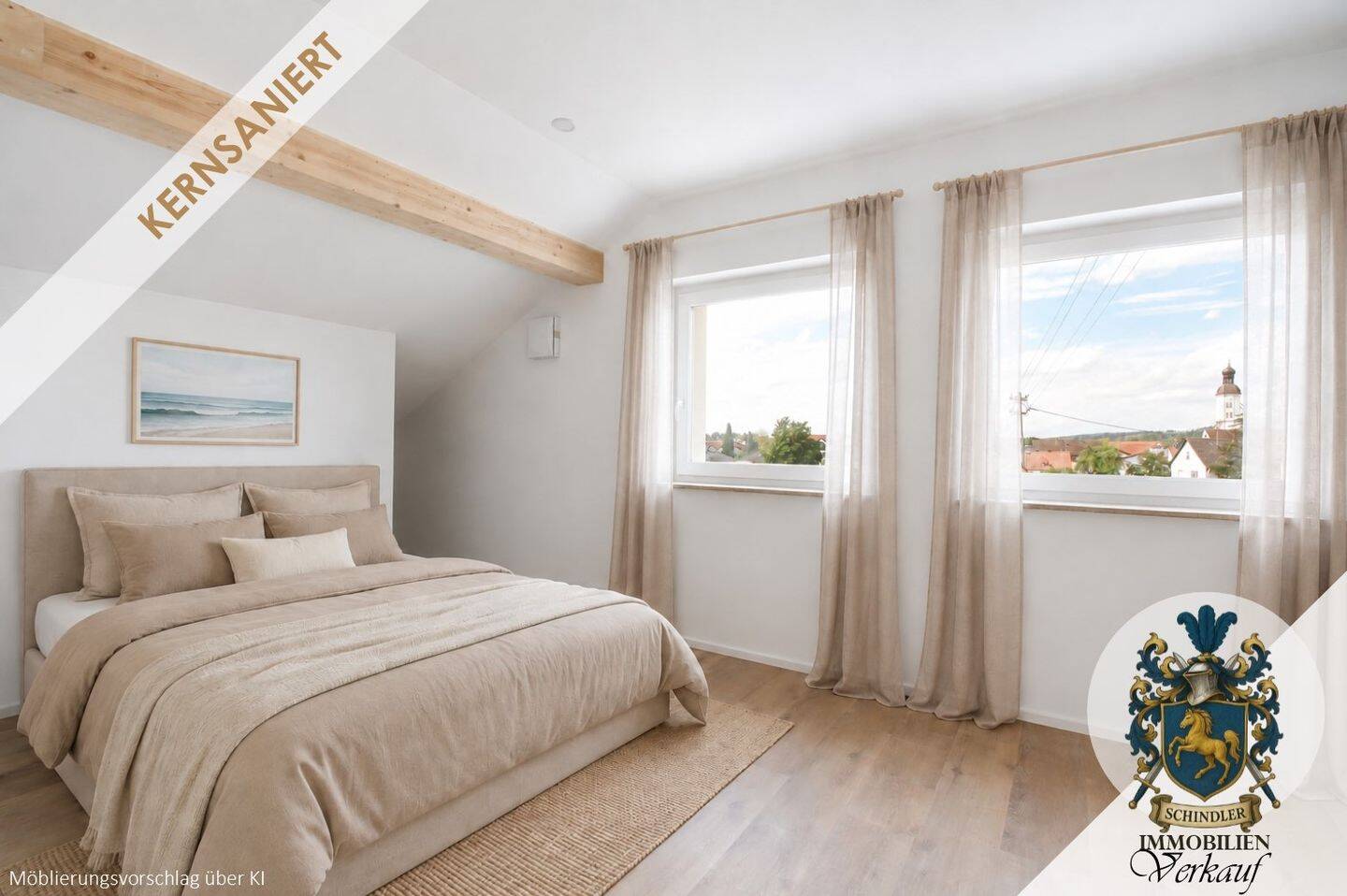Ca. 100m² Fläche! – Die ganze Etage für Sie – Sanierter Erstbezug mit vielen Extras!, 85139 Wettstetten