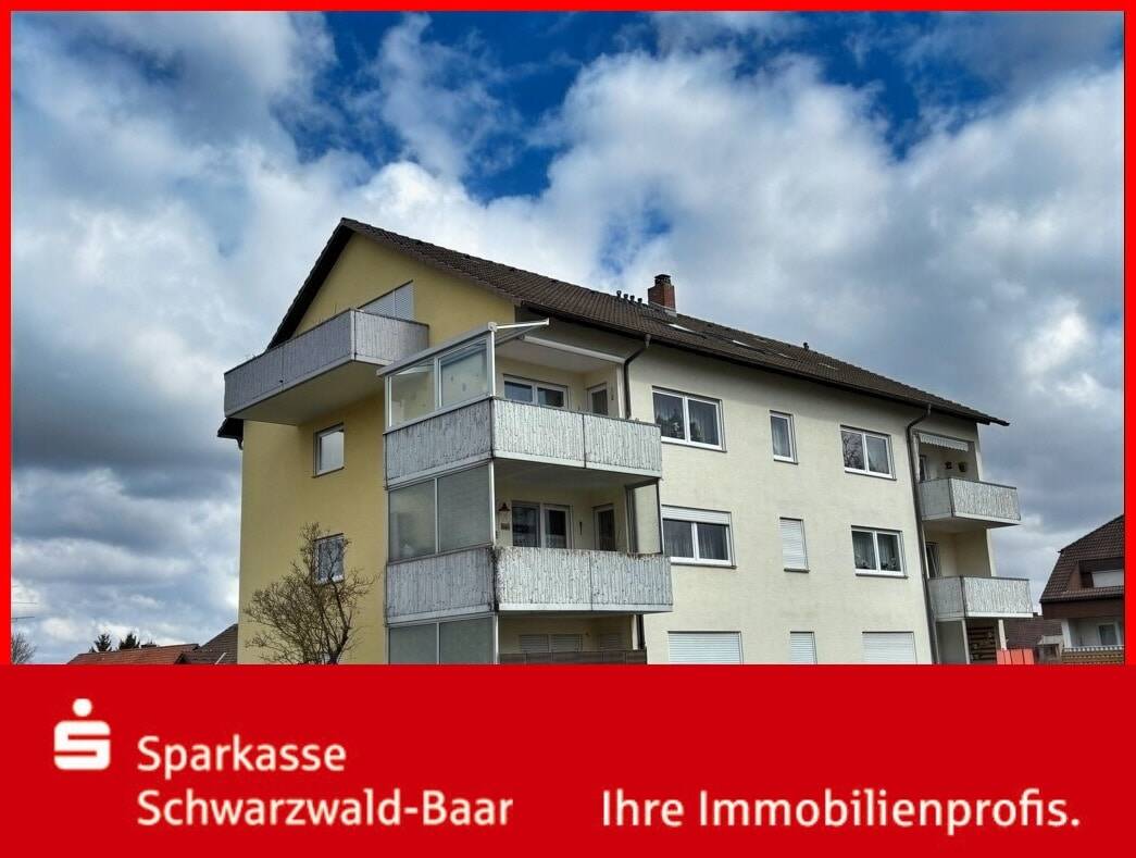 Großzügige 4,5-Zimmer-Wohnung mit Garage und überdachtem Balkon, 78166 Donaueschingen