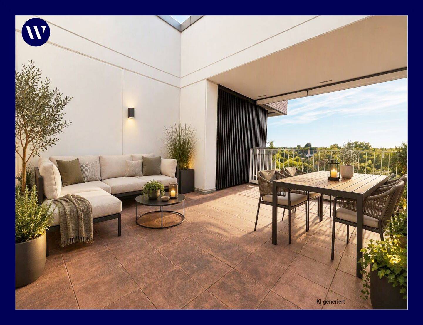 °Dem Himmel ein Stück näher° saniertes Penthouse, zwei Dachterrassen, Einbauküche, 2 Bäder, Aufzug