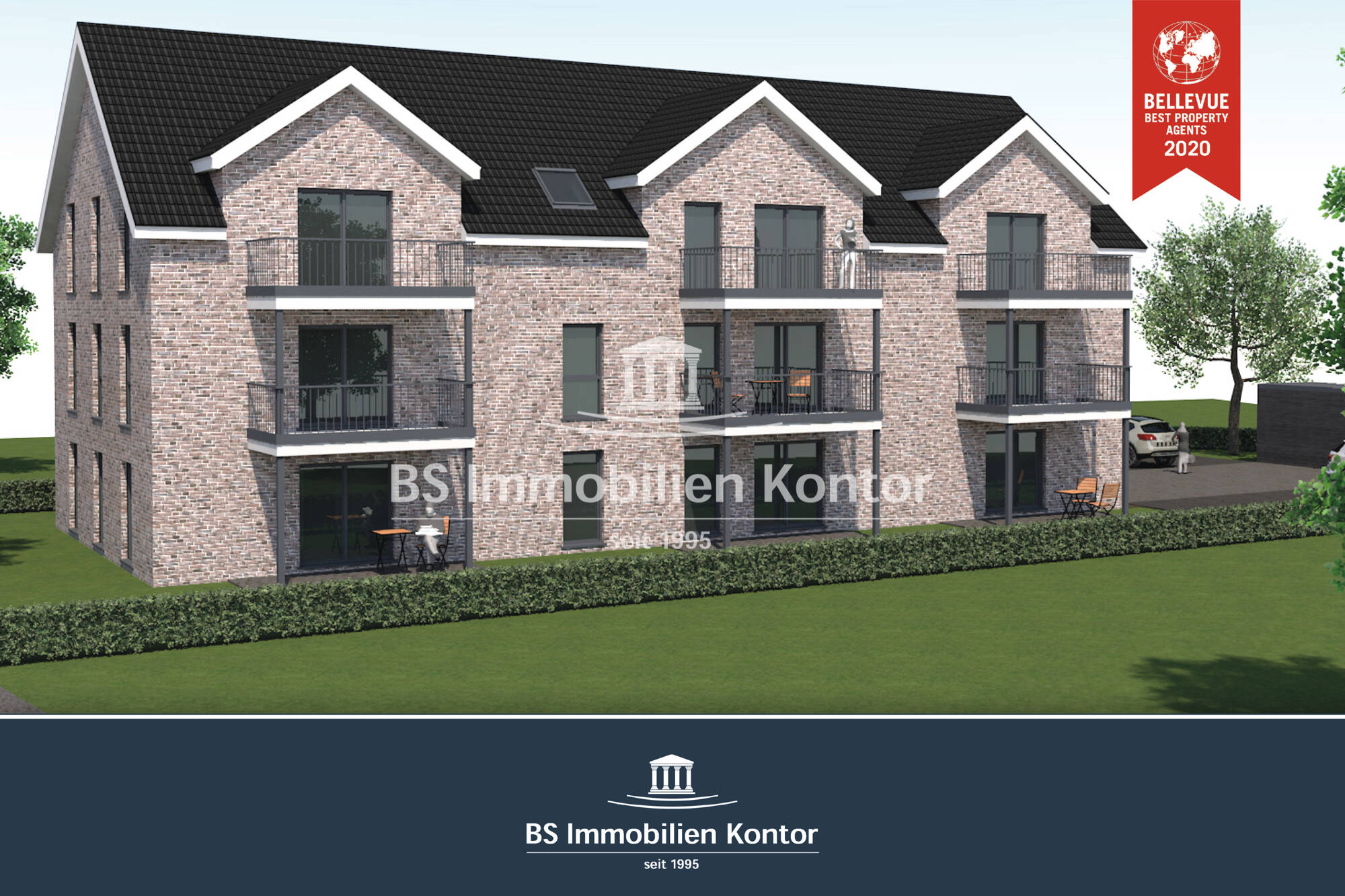 Wolthusen! Exklusive Neubau-OG Wohnung Nr. 04 mit PKW-Stellplatz und Balkon in bevorzugter Lage!, 26725 Emden