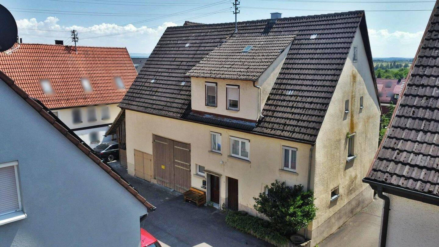 Fachwerkhaus mit Scheune und ehemaligem Stall – Sanierungsobjekt mit großem Entwicklungspotenzial, 72108 Rottenburg am Neckar