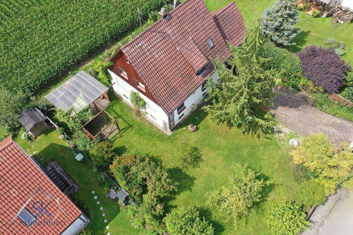 Dachau-Hebertshausen-Attraktives Baugrundstück für ein Mehr- oder Einfamilienhaus (Doppelhaus) und aktuellem 2-Fam-Haus, 85241 Hebertshausen
