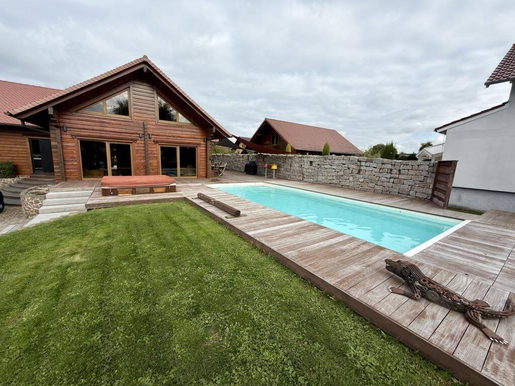 Exklusives Chalet-Holzhaus mit Salzpool, Sauna & großem Garten in ruhiger Lage von FR-Mothern, 76530 Baden-Baden (Ebersteinburg Innenstadt Lichtental Varnhalt Weststadt)