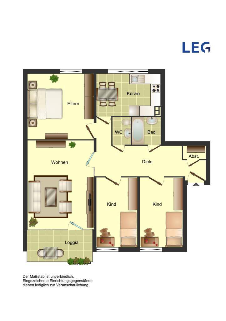 4-Zimmer-Wohnung in Siegen Weidenau, 57076 Siegen
