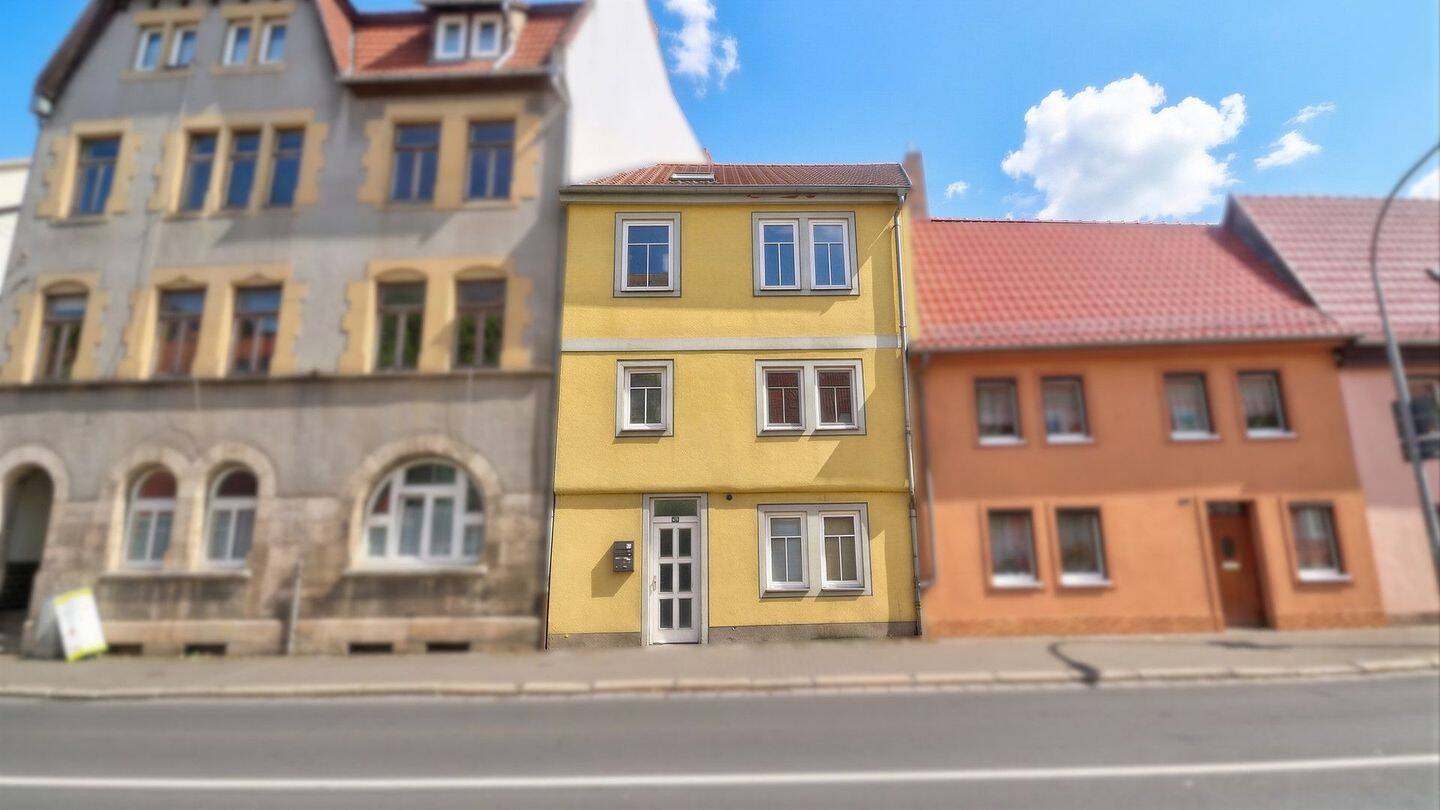 helle 2-Zi.-Whg. mit Balkon und Einbauküche, 99974 Mühlhausen/Thüringen