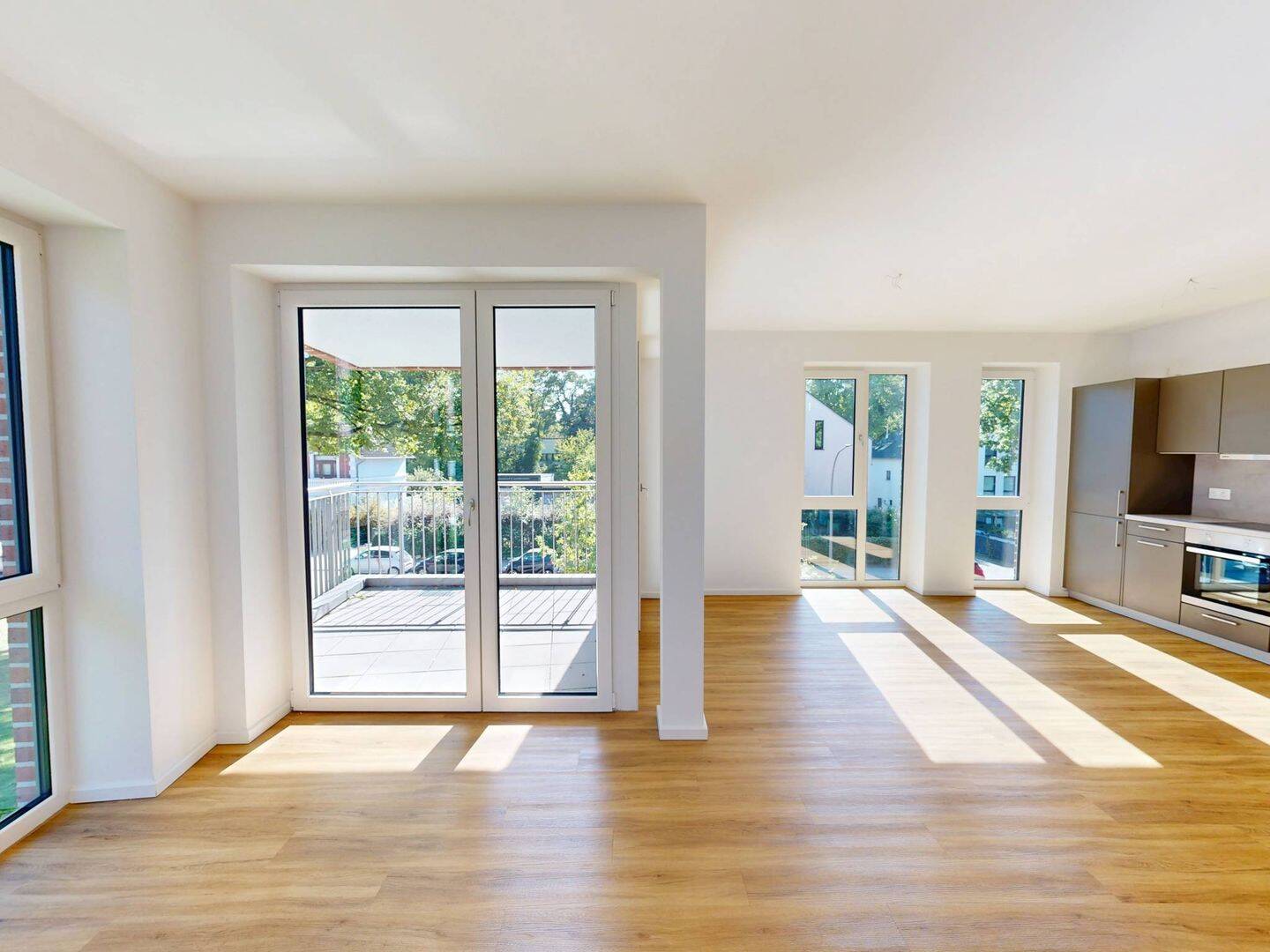 Wohntraum in Rissen: 3-Zi.-Neubauwohnung mit BALKON und EBK, 22559 Hamburg (Altona Rissen)