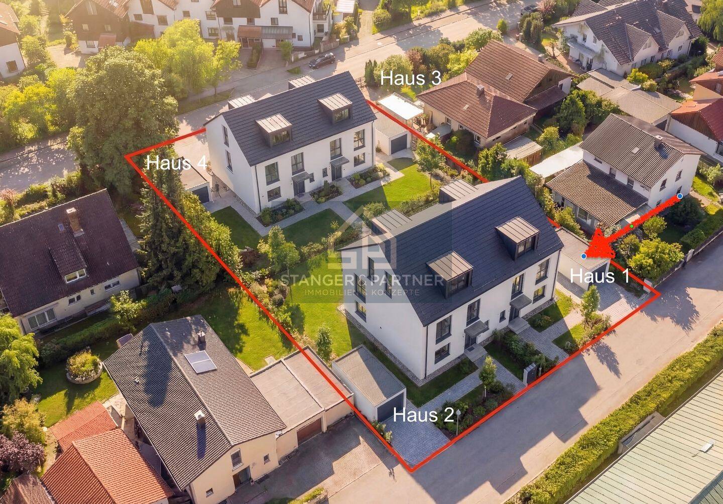 Jetzt Bauplatz sichern: Baugenehmigung liegt vor! Teilbares Grundstück in Germering nahe München, 82110 Germering