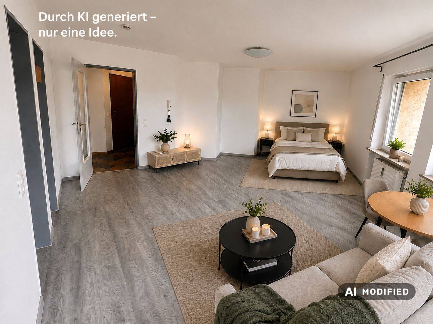 Modernes Studio-Appartement mit traumhafter Dachterrasse in begehrter Lage von Neusäß., 86356 Neusäß